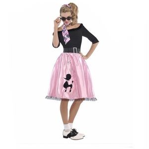 Spirit Halloween Sock hop sweetie 50s costume sz S